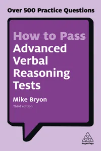 How to Pass Advanced Verbal Reasoning Tests_cover