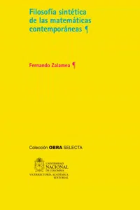 Filosofía sintética de las matemáticas contemporáneas_cover