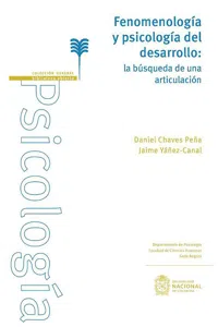 Fenomenología y psicología del desarrollo_cover