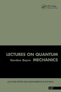 Lectures On Quantum Mechanics_cover