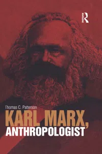 Karl Marx, Anthropologist_cover
