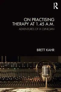 On Practising Therapy at 1.45 A.M._cover