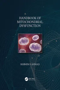 Handbook of Mitochondrial Dysfunction_cover