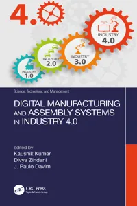Digital Manufacturing and Assembly Systems in Industry 4.0_cover