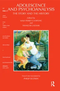 Adolescence and Psychoanalysis_cover