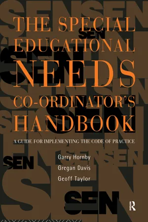 The Special Educational Needs Co-ordinator's Handbook