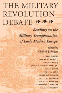 The Military Revolution Debate_cover