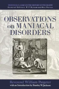 Observations on Maniacal Disorder_cover