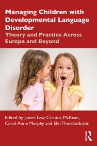 Managing Children with Developmental Language Disorder_cover