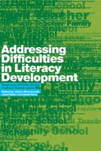 Addressing Difficulties in Literacy Development_cover