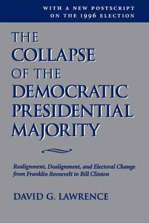 The Collapse Of The Democratic Presidential Majority