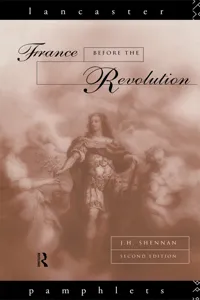 France Before the Revolution_cover