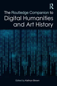 The Routledge Companion to Digital Humanities and Art History_cover