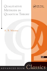 Qualitative Methods In Quantum Theory_cover