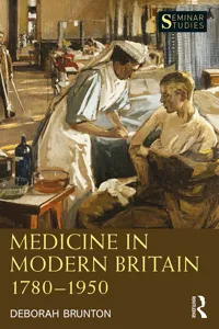 Medicine in Modern Britain 1780-1950_cover