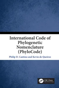 International Code of Phylogenetic Nomenclature_cover