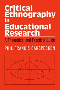 Critical Ethnography in Educational Research_cover