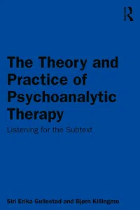 The Theory and Practice of Psychoanalytic Therapy_cover