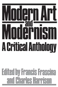 Modern Art And Modernism_cover