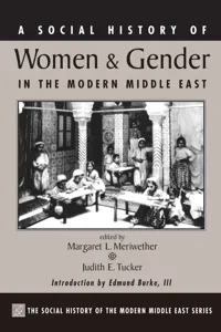 A Social History Of Women And Gender In The Modern Middle East_cover