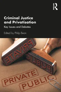 Criminal Justice and Privatisation_cover