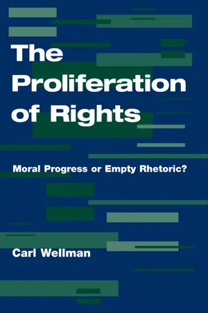 The Proliferation Of Rights