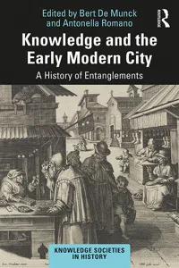 Knowledge and the Early Modern City_cover