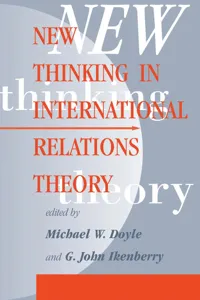 New Thinking In International Relations Theory_cover