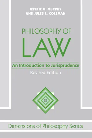 Philosophy Of Law