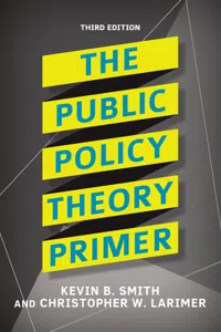 The Public Policy Theory Primer_cover