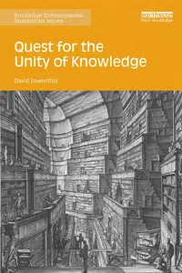 Quest for the Unity of Knowledge_cover