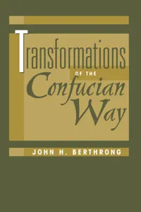Transformations Of The Confucian Way_cover