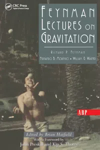 Feynman Lectures On Gravitation_cover