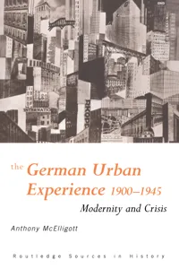 The German Urban Experience_cover