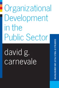 Organizational Development In The Public Sector_cover