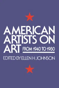 American Artists On Art_cover