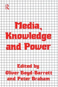 Media, Knowledge and Power_cover