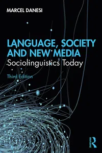 Language, Society, and New Media_cover