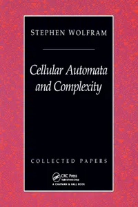 Cellular Automata And Complexity_cover