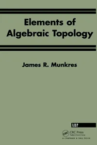 Elements Of Algebraic Topology_cover