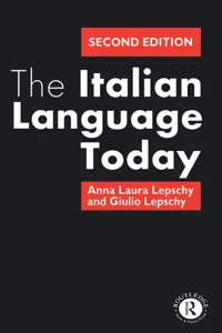 The Italian Language Today_cover