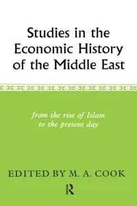 Studies in the Economic History of the Middle East_cover