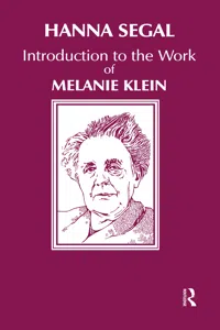 Introduction to the Work of Melanie Klein_cover