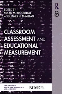 Classroom Assessment and Educational Measurement_cover