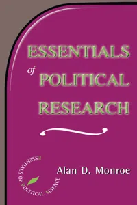 Essentials Of Political Research_cover