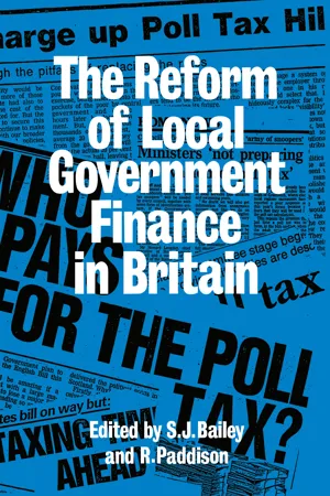 Reform of Local Government Finance in Britain