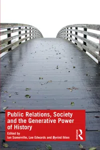 Public Relations, Society and the Generative Power of History_cover