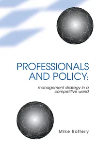 Professionals and Policy_cover