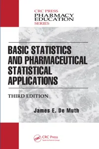 Basic Statistics and Pharmaceutical Statistical Applications_cover