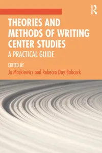 Theories and Methods of Writing Center Studies_cover